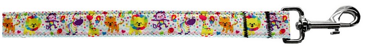 Jungle Party Animals Nylon Pet Leash 1in by 4ft